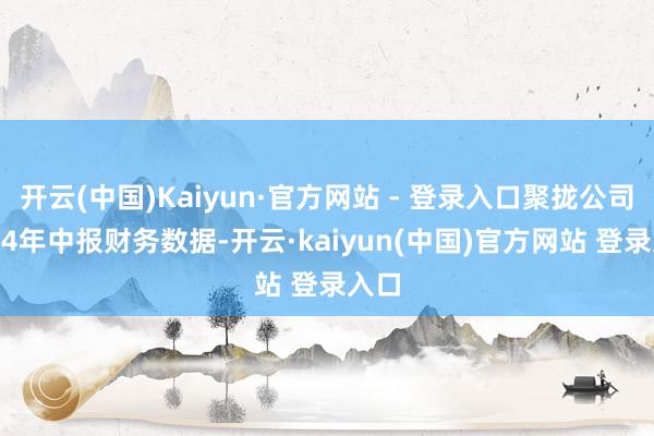 开云(中国)Kaiyun·官方网站 - 登录入口聚拢公司2024年中报财务数据-开云·kaiyun(中国)官方网站 登录入口